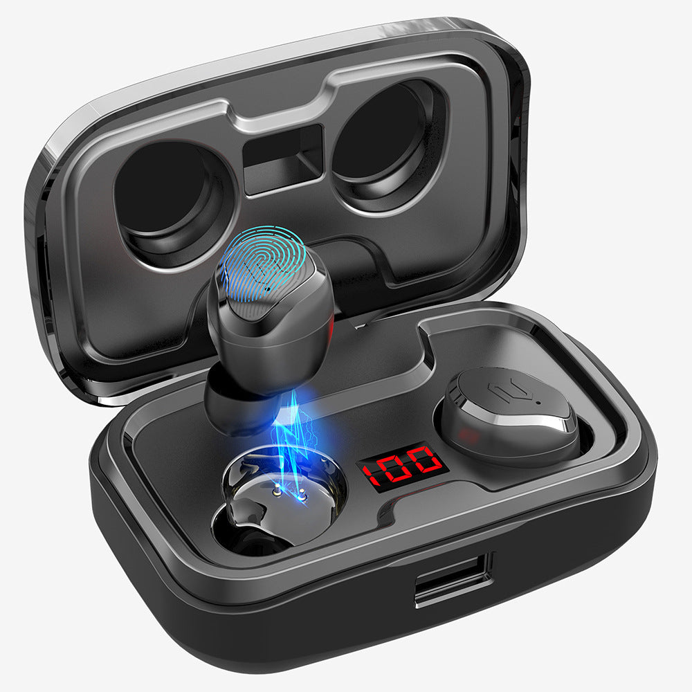 Bluetooth Wireless Headphones Stereo Earbuds with Call & Voice Control
