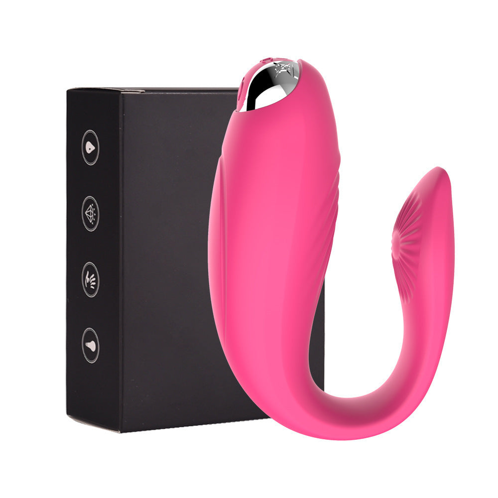 Portable U-Shaped Vibrator with 10 Vibration Modes for Women
