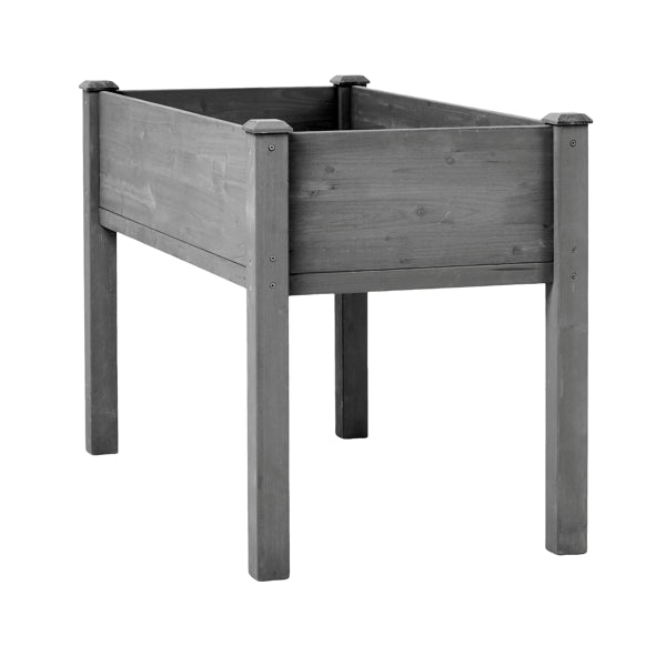 48x24x30 Inch Raised Garden Bed with Legs - Elevated Wooden Planter Box for Outdoor Plants