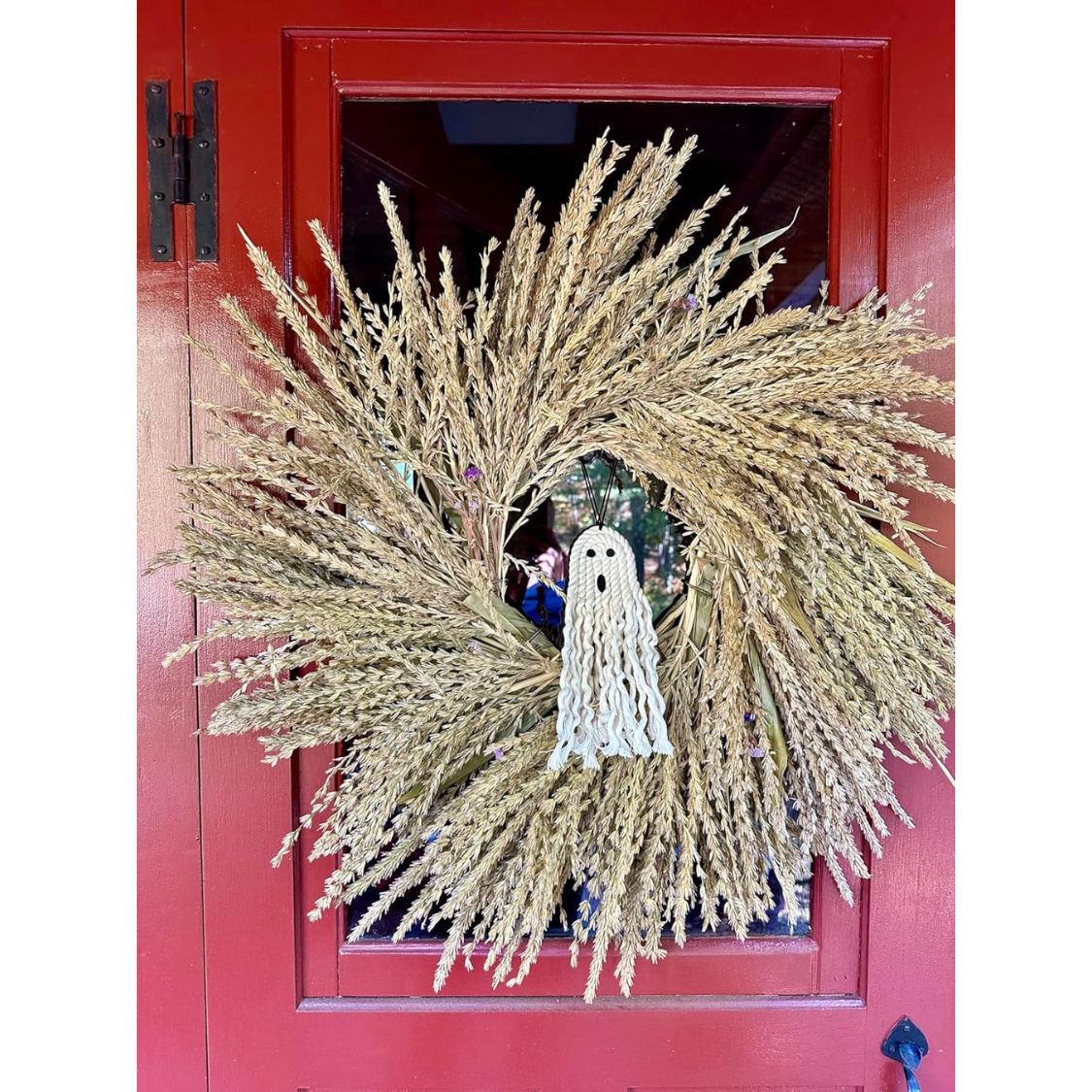 14 Inch Handmade Cute Ghost Halloween Decor - Indoor & Outdoor