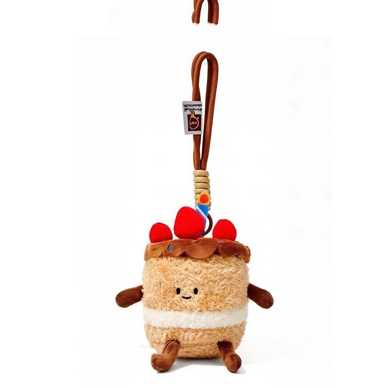 Creative Plush Toy Afternoon Tea Decoration Set - Fun Cartoon Gift