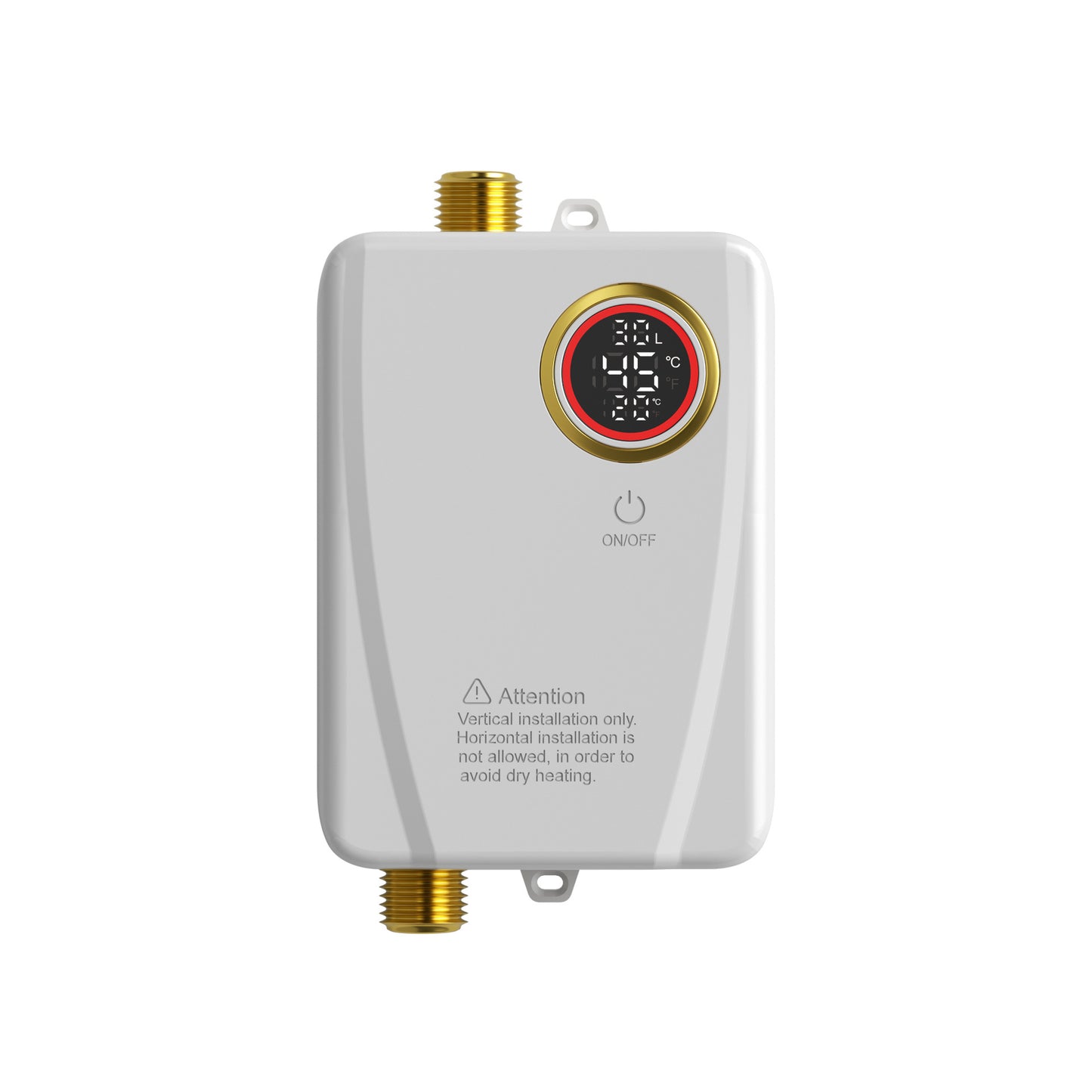 Small Water Heater for Kitchen and Bathroom - Compact, Adjustable Power