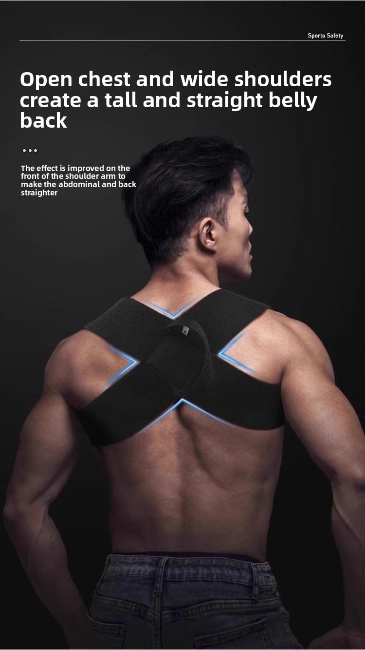 Adjustable Fitness Posture Corrector Shoulder Straps for Weight Training