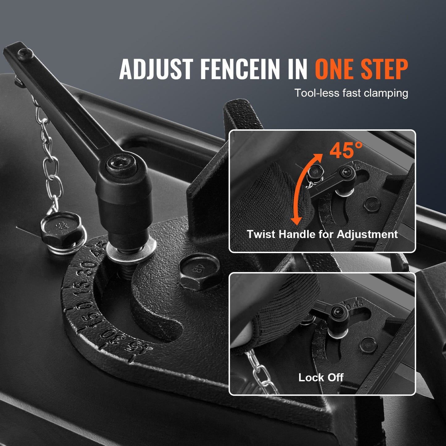 14 Inch Abrasive Chop Saw 355mm Blade Steel Metal Cut Off Machine 0-45° Adjustable Angle