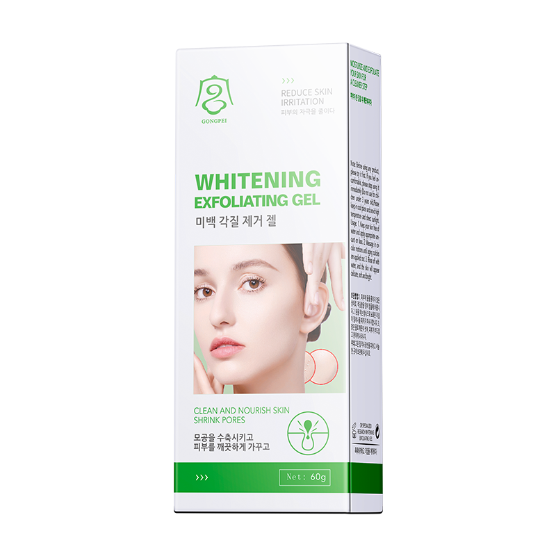 Whitening Exfoliating Gel 60g for Facial Care - Brightening Skincare Treatment
