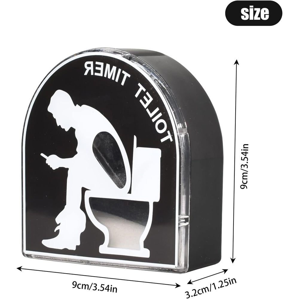 5 Minute Toilet Hourglass Timer - Fun Bathroom Gift
