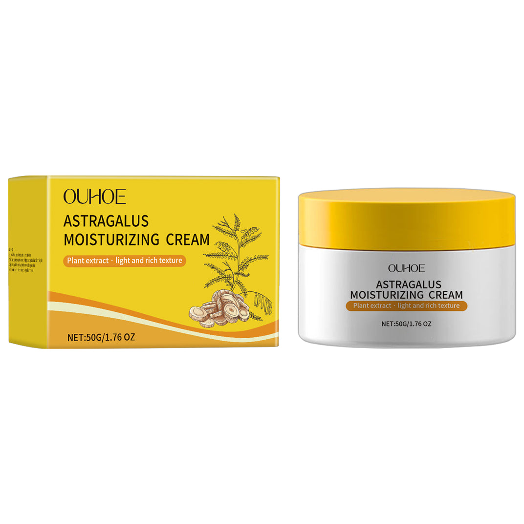 Huangqi Face Cream Moisturizer for Dull Skin 50g - Skin Care, Natural Herbal