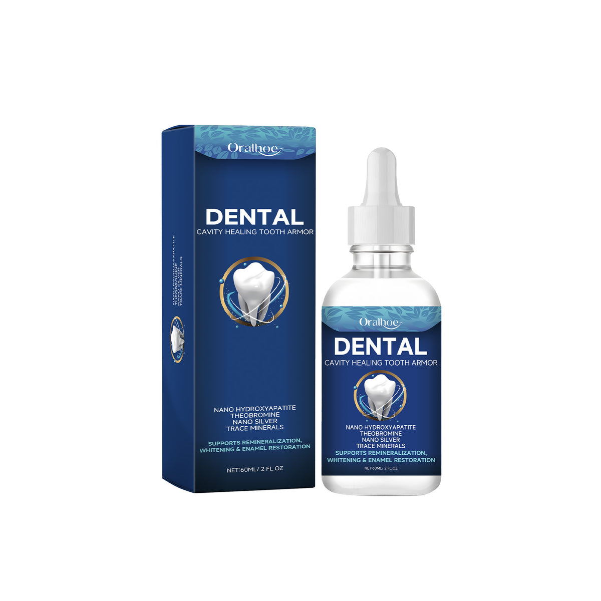 Tooth Care Solution - 60ml Oral Hygiene Liquid for Dental Care
