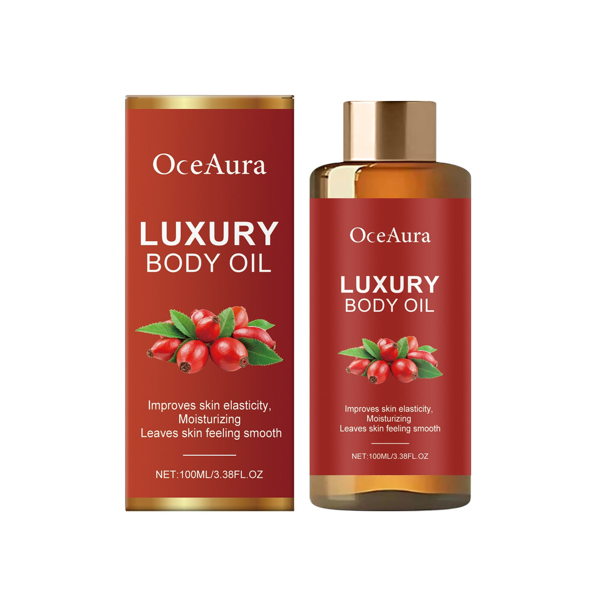 Luxury Body Oil 100ml Moisturizing Skin Care with Natural Ingredients