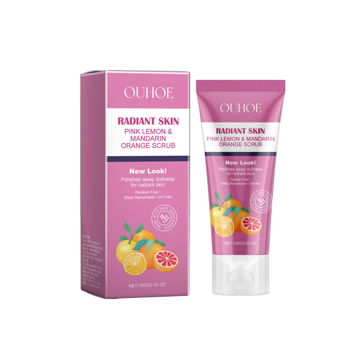 Brightening Facial Scrub 100g - Gentle Exfoliating Skin Care