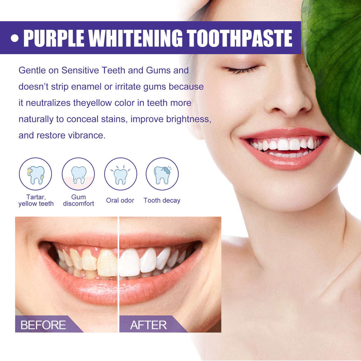 Purple Whitening Toothpaste 30ml