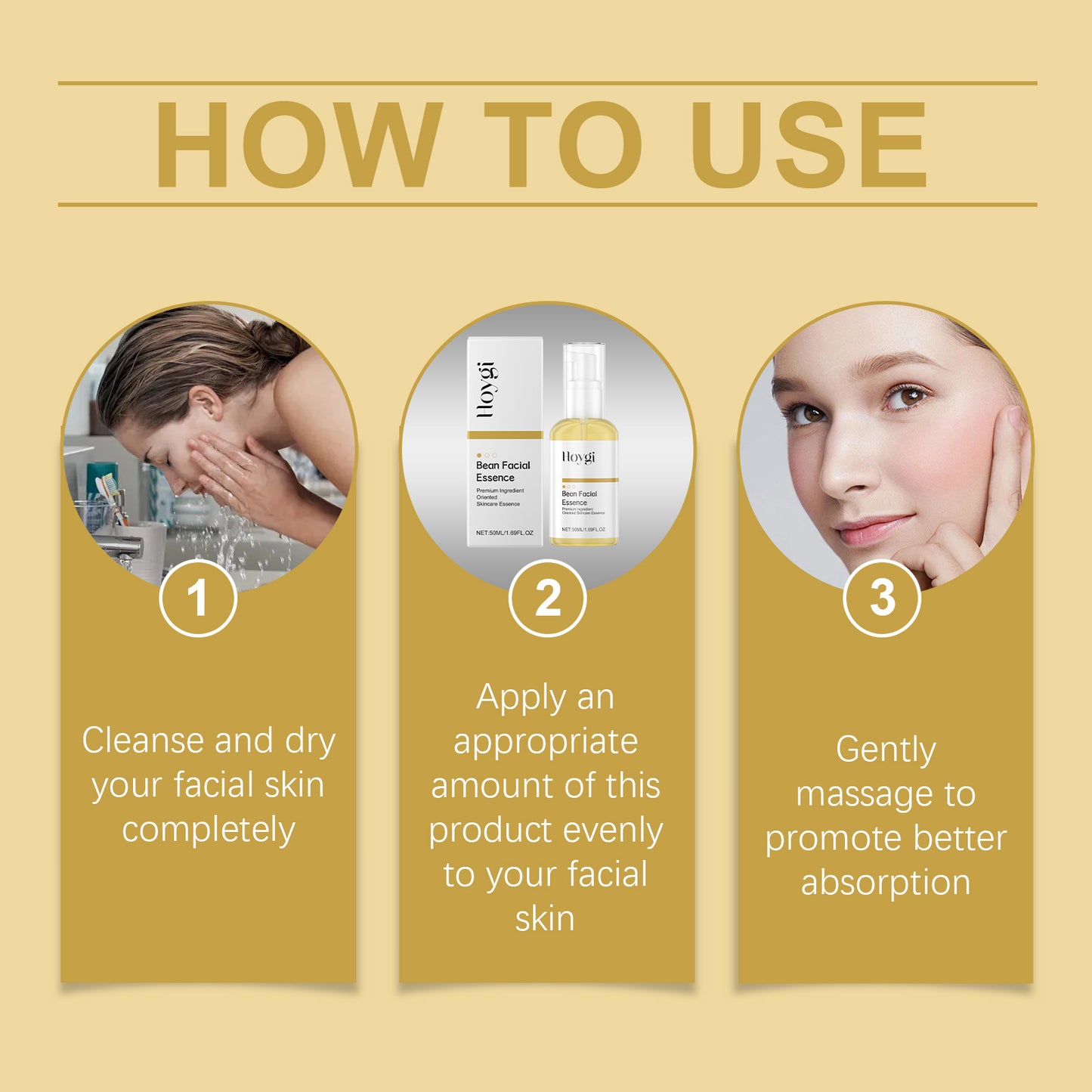 Nourishing Firming Face Serum - 50ml Moisturizing Skin Elasticity Treatment