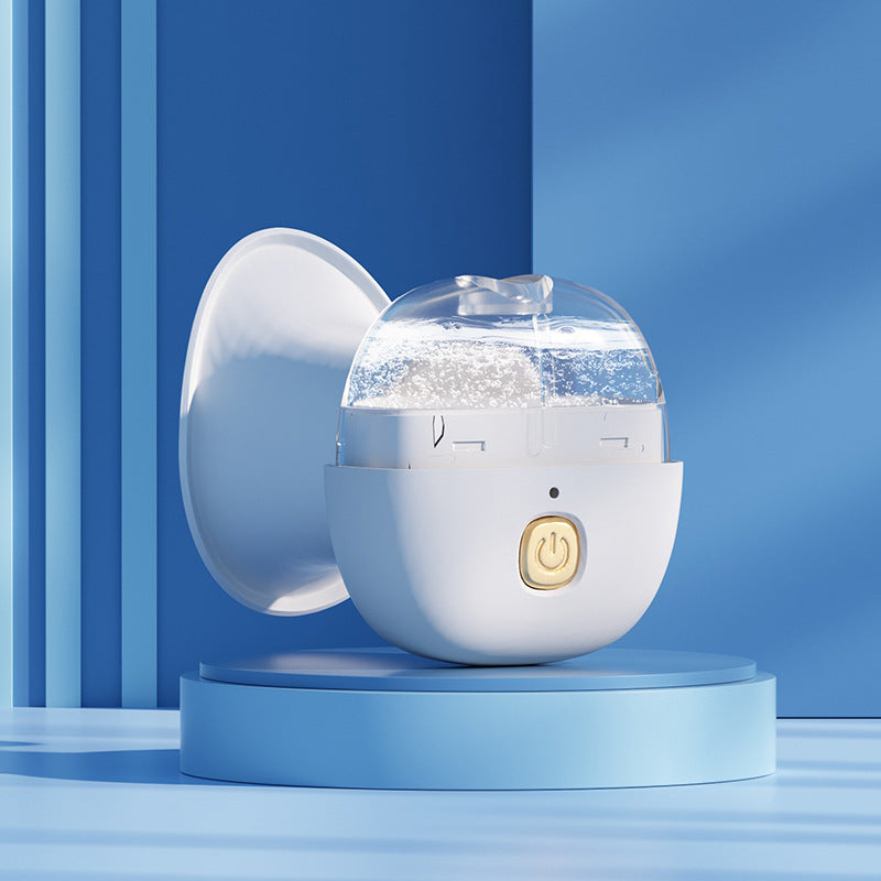 Rechargeable Eye Care Machine Handheld Warm Compress for Eye Fatigue Relief - White