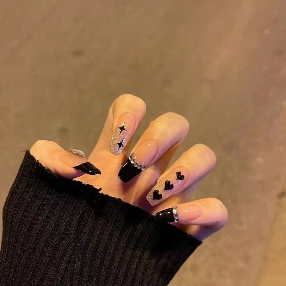 Nail Art Patch Kit with Jelly Glue & Tools