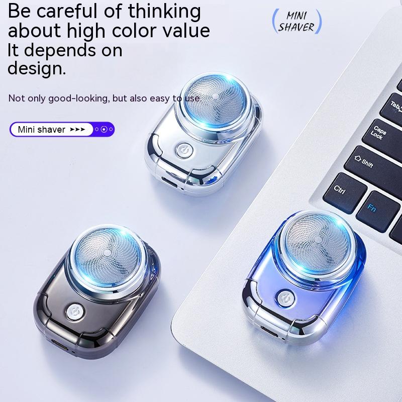 Portable Mini Electric Shaver with USB Charging