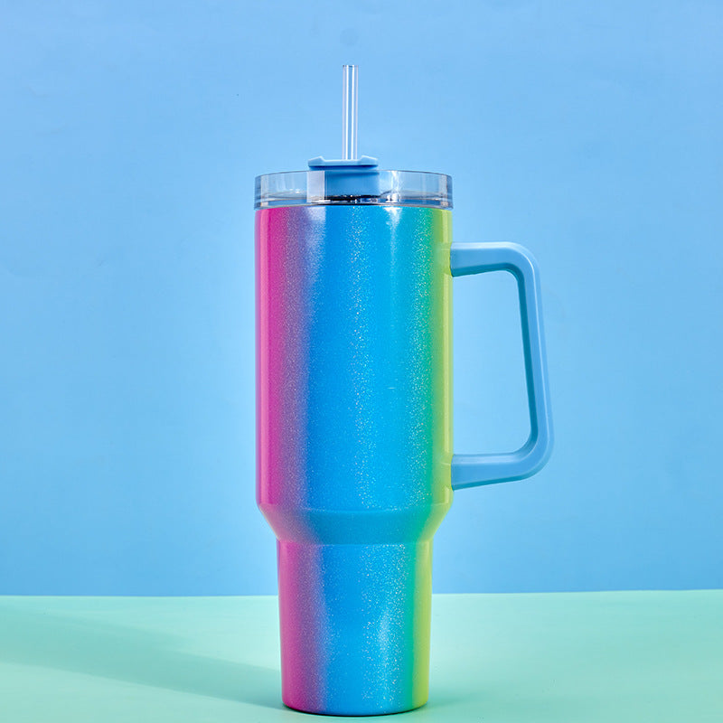 Large Capacity Double-Layer Stainless Steel Insulated Cup