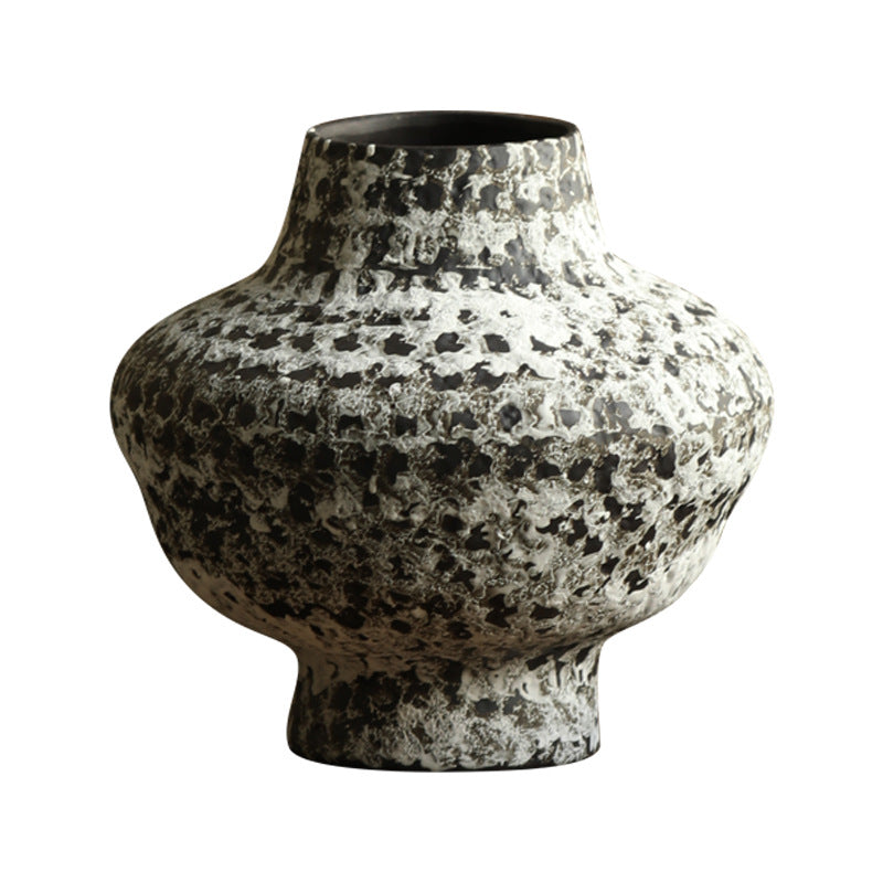 Ceramic Retro Zen Vase for Home Decor and Gift
