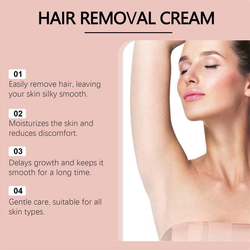 Hair Removal Cream Bush Gentle Cleaning Non-irritating
