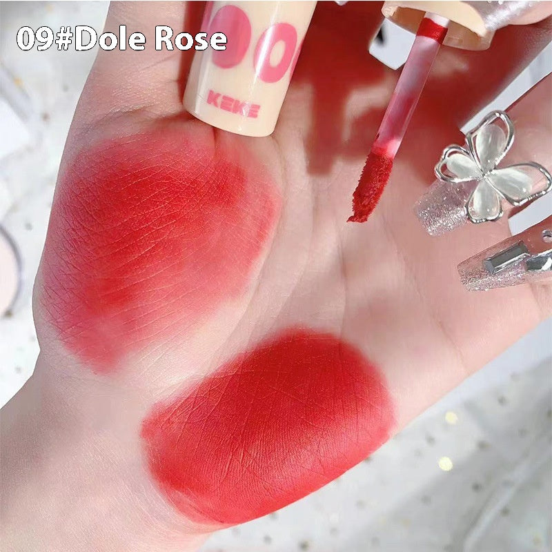 Velvet Lip Gloss - Matte Finish, Long-lasting, Nonstick Lip Makeup