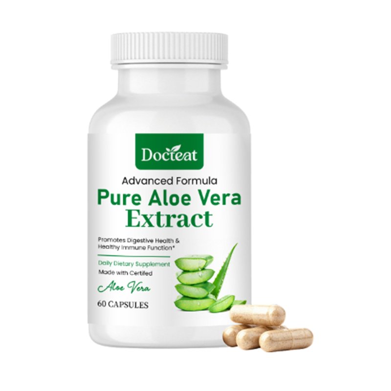 Aloe Vera Immune Health Support Capsules - 60 Count