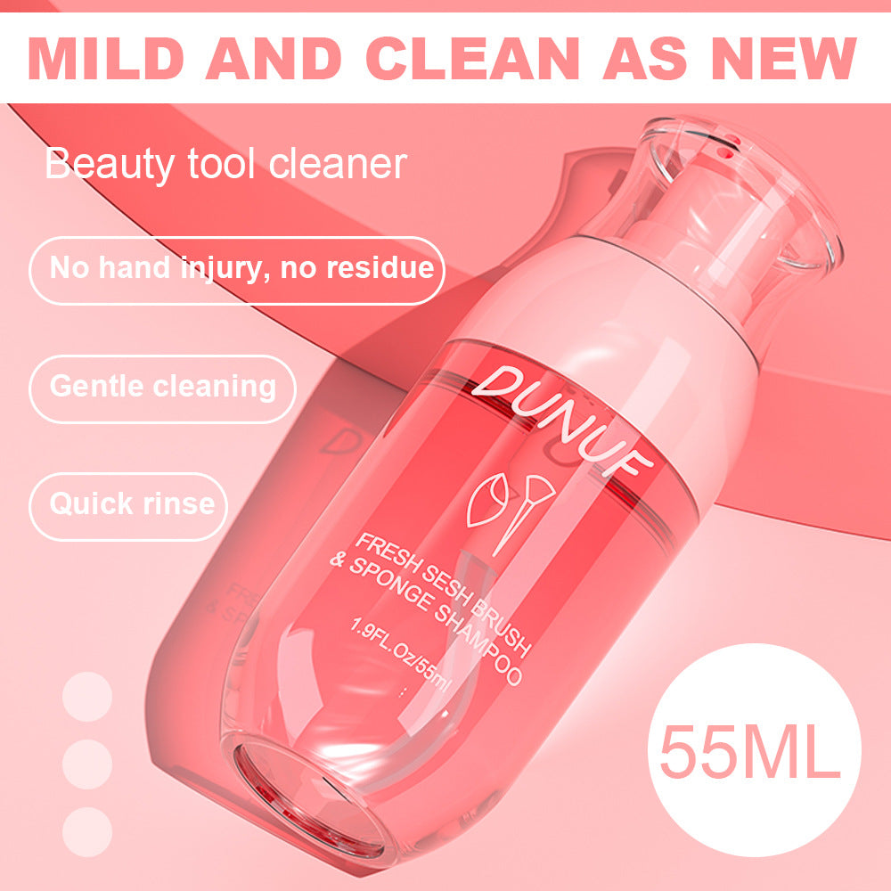 Portable Makeup Tools Cleaner 55ML for Cosmetic Brush & Sponge Cleaning