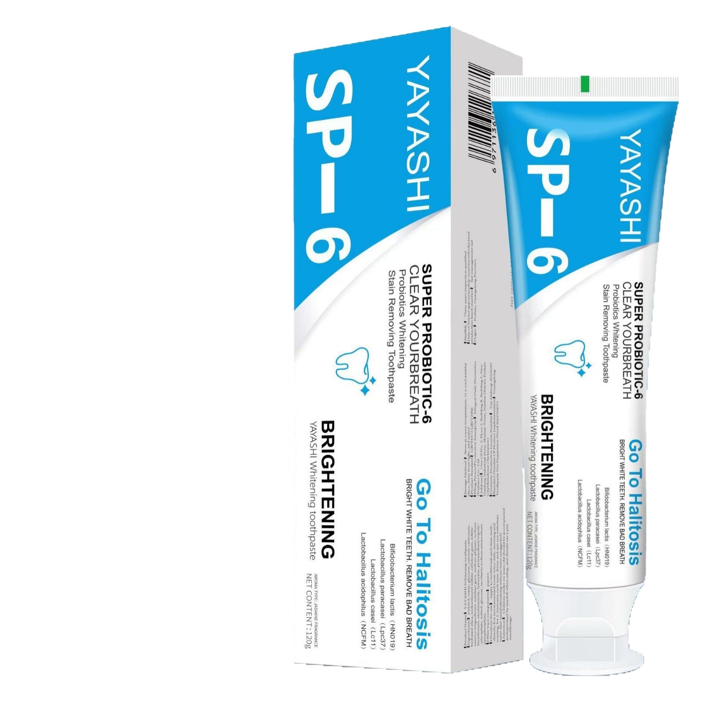 Whitening Toothpaste Blue 120g - Oral Care for Bright Teeth