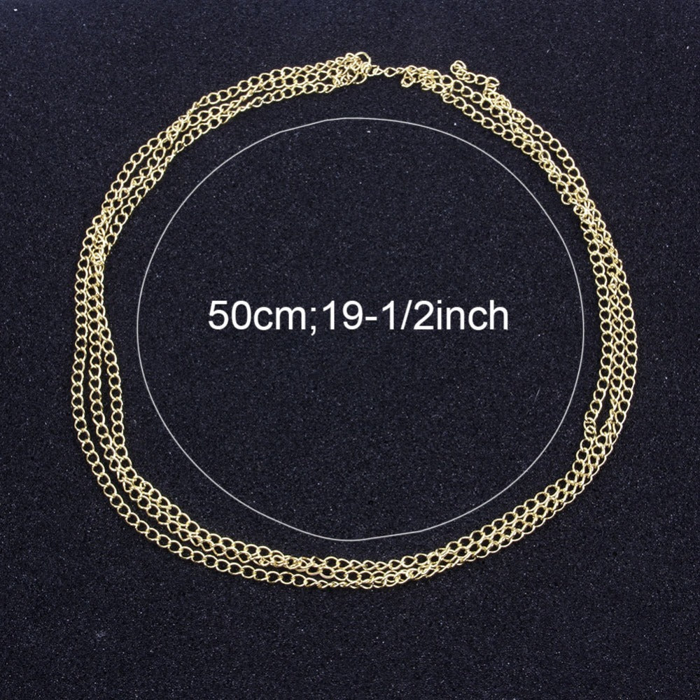 Braided Hair Chain Accessory – Unisex