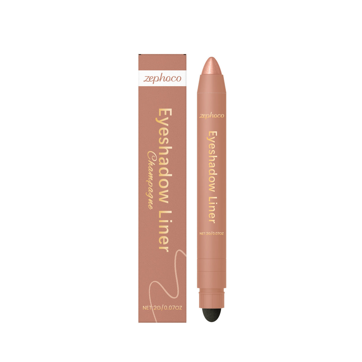 Waterproof Smudge-Resistant 2-in-1 Eyeliner with Multiple Color Options