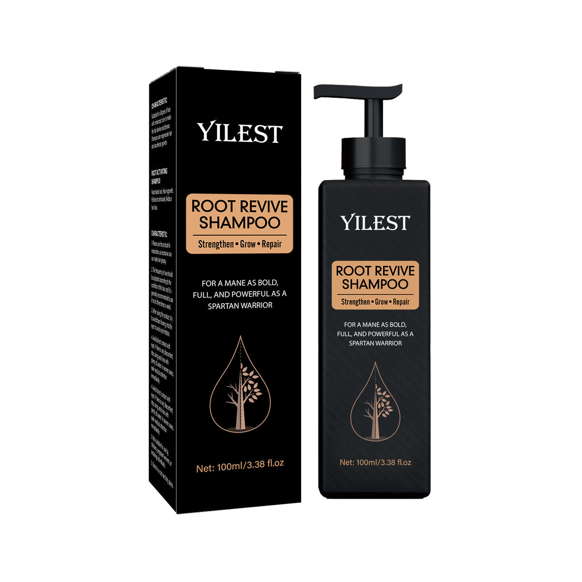 Dense Hair Shampoo Nourishing Strong Refreshing Oil Control