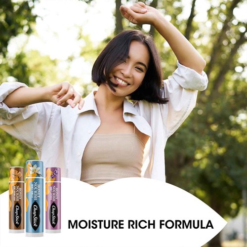 ChapStick Bulk Lip Balm, Honey Vanilla 3-Packs (12 Sets/36 Tubes) – Honey Nourish Lip Care Formula with Bee Propolis Extract, 0.15 Oz Ea