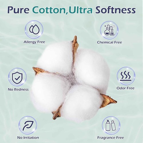 PureSoftness Disposable Face Towel, Clean Towel, Extra Large 12" x 10", Soft Dry Wipe Face Wash, Makeup Remover, Biodegradable Towelette for Sensitive Skin 320 Count (4 Pack)