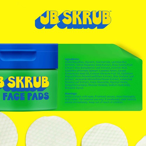 JB SKRUB Body Spray, Body Wash, Face Wash, and Face Pads - Invigorating Skincare Set for Teen Boys, Tweens, and Kids - Freshness to Fuel Confidence