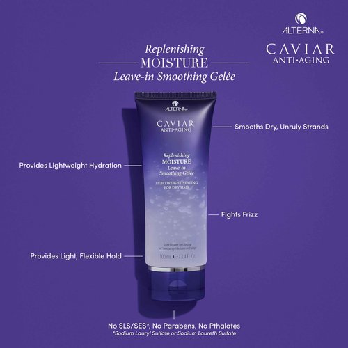 Alterna CAVIAR Anti-Aging Replenishing Moisture Leave-in Smoothing Gelee, 2 ct.