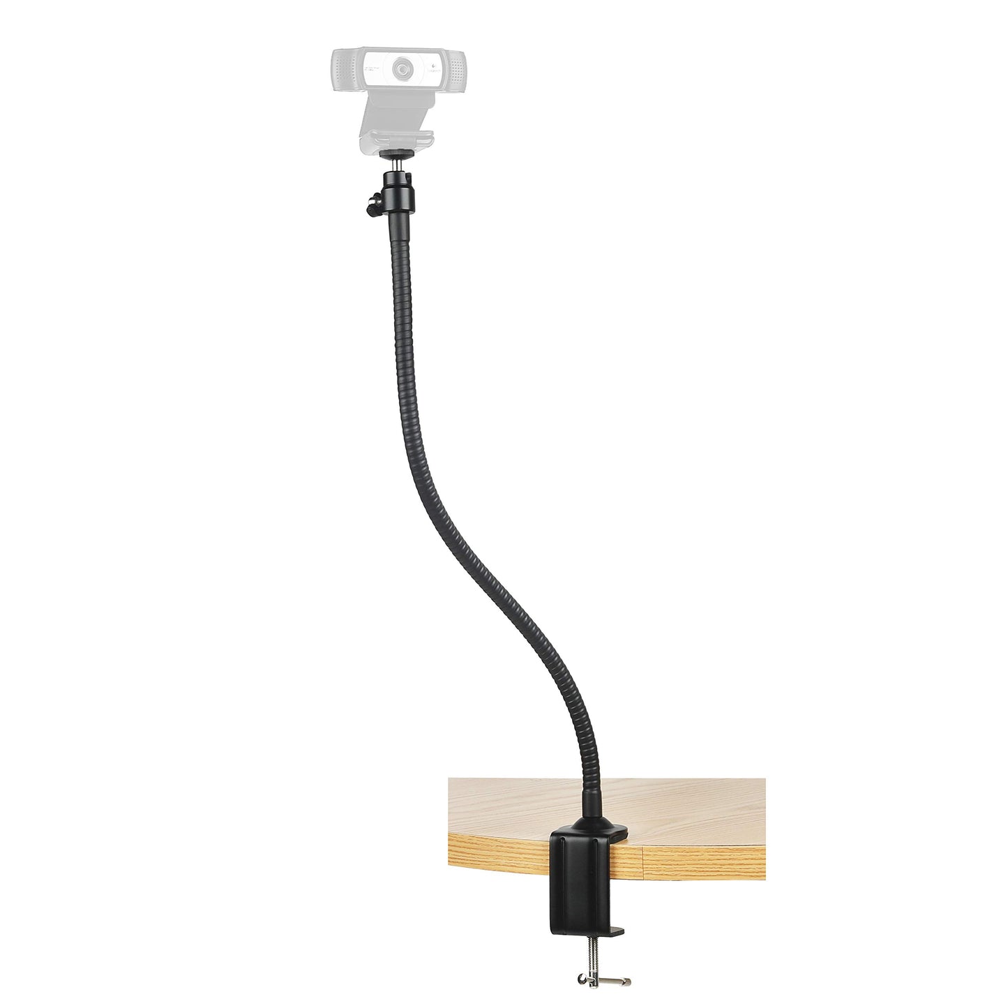 AceTaken StreamCam Stand -25'' Flexible Arm Clamp Mount Tripod Compatible with Logitech StreamCam,Brio 4K,C920s,C922x