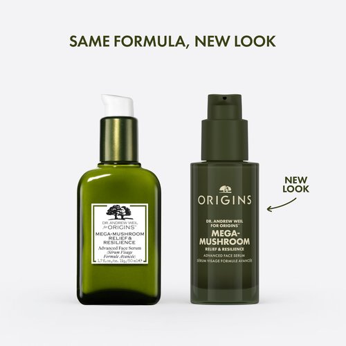 Origins Mega-Mushroom Advanced Face Serum | Reduces Visible Redness & Strengthens Skin's Barrier | With Reishi Mushroom, 1.7 Fl Oz
