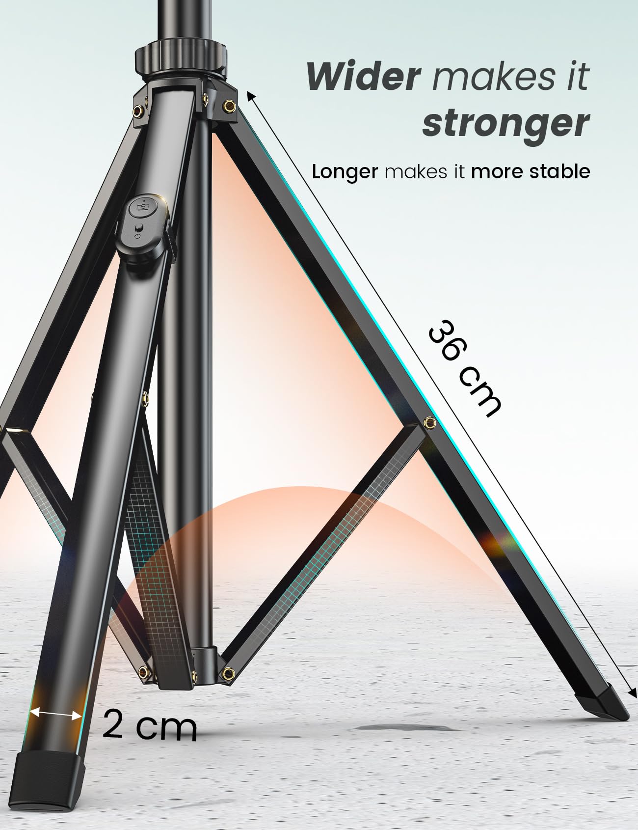 71''/180cm Phone Tripod & Selfie Stick, Portable Travel Stand for Video Recording, Travel Tripod for iPhone/Cell Phone with Detachable Remote, Compatible with Smartphones, DSLR