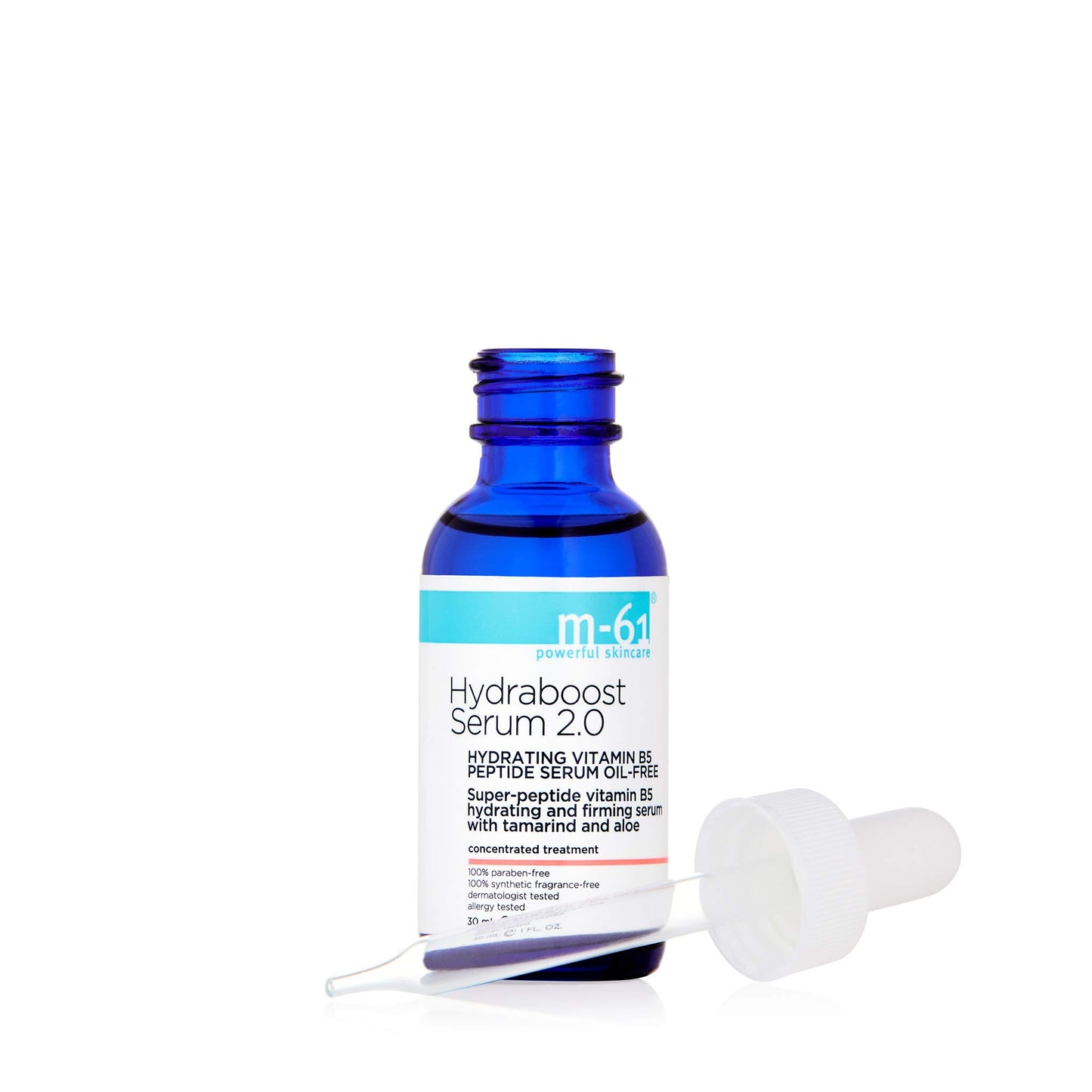 m-61 Hydraboost Serum 2.0 | Hydrating, Firming, Lightweight, Oil-Free Face Serum With Peptides, Vitamin B5, Tamarind. For All Skin Types - 1 Fl Oz