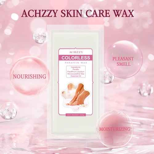 Achzzy Paraffin Wax Machine for Hand and Feet - Paraffin Wax Bath 4500ml Paraffin Wax Warmer, intelligent heating for fast melting, Moisturizing Kit Auto-time and Keep Warm Paraffin Hand Wax Machine