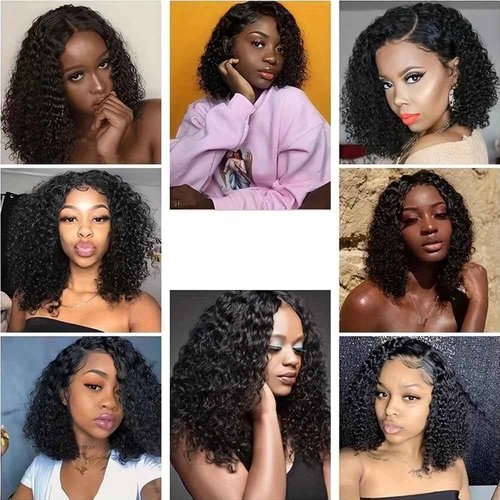 30 32 34 inch Kinky Curly Bundles Wet and Wavy Bundles Curly Human Hair Bundle Natural Black Color 300g