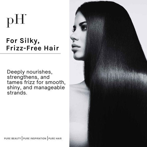 pH PURE HAIR Argan & Keratin Elixir - Hair Treatment for Damaged Hair, Smoothing & Anti-Breakage, Deeply Nourishing & Moisturizing Oil - Sulfate-Free with Argan Oil - 3.38 oz