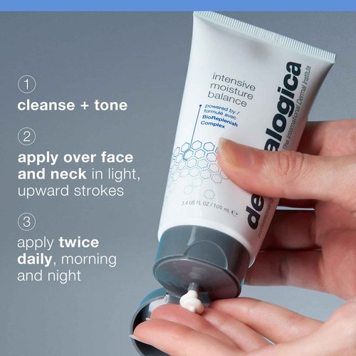 Dermalogica Intensive Moisture Balance (3.4 Fl Oz) Face Moisturizer with Hyaluronic Acid - Restores Balance to Dry, Depleted Skin for Optimal Barrier Performance