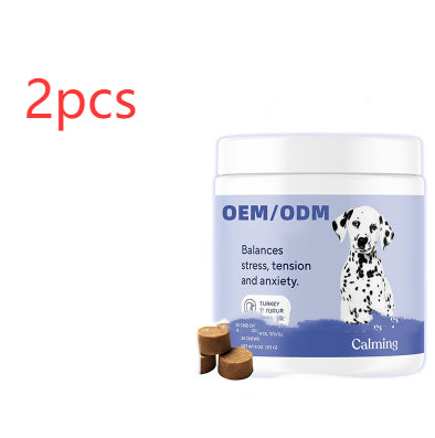 Pet Calming Chewable Tablets Stress Relief