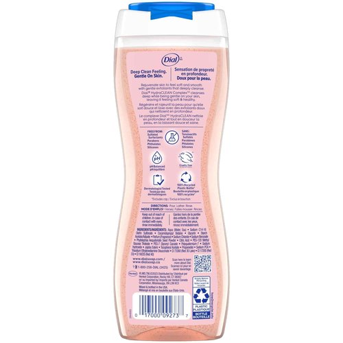 Dial Enriching Body Wash, Himalayan Salt 16 oz (Pack of 4)