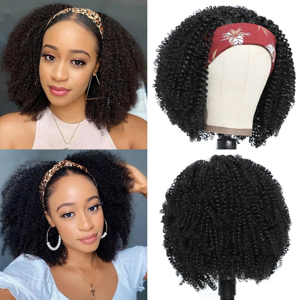 Black Synthetic Cosplay Wig - Chemical Fiber