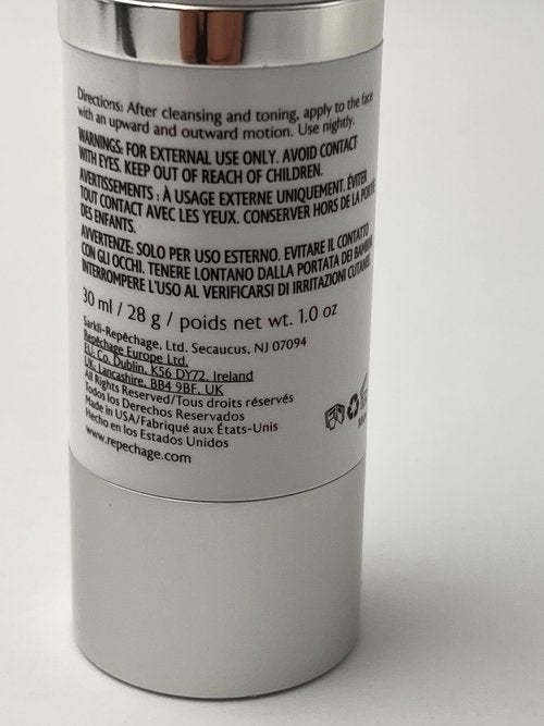 Repechage Hydra Dew Pure Night Cream for Dry Skin - Anti Aging Evening Cream with Peptides and Hyaluronic Acid, Diminishes Fine Lines and Wrinkles, 1fl oz.
