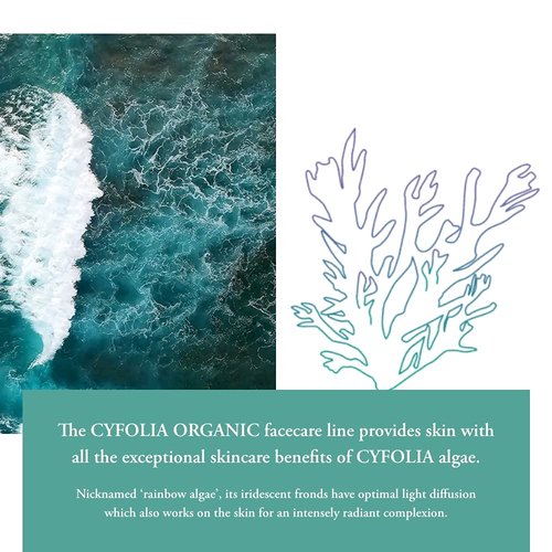 PHYTOMER Cyfolia Organic Exfoliating Cream | Healthy, All-Natural Facial Scrub Exfoliator | Certified Organic | Gentle Face Cleanser | Smoother, Softer, More Radiant Skin | 50 ml