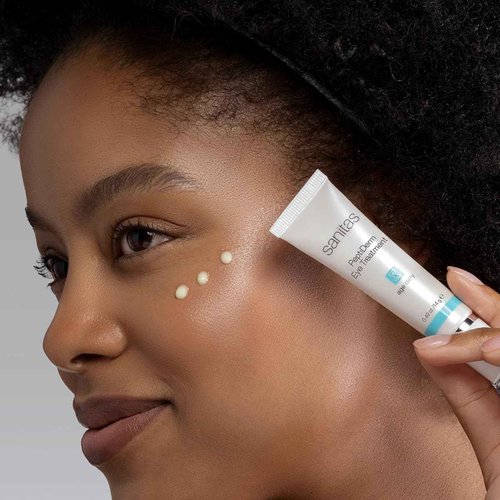 Sanitas Skincare PeptiDerm Eye Treatment, Multibenefit, Daily Eye Therapy, 0.49 Ounce