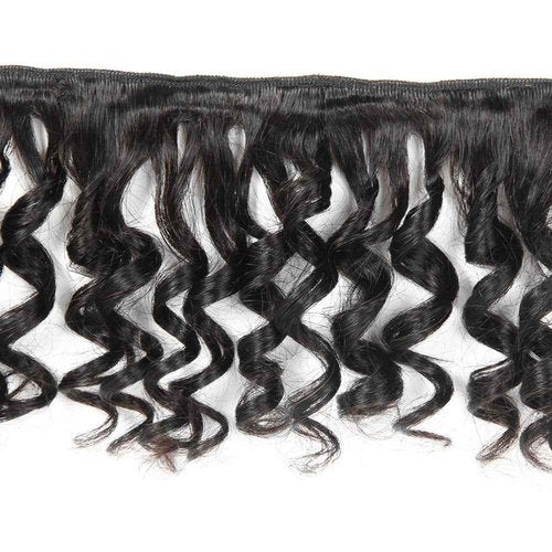 Molefi Brazilian Funmi Hair 3 Bundles burmese curly bundles human hair Short Curly Weave 9A Unprocessed Brazilian Human Hair Extensions 100g/pc Full Head Natural Color (12" 12" 12")