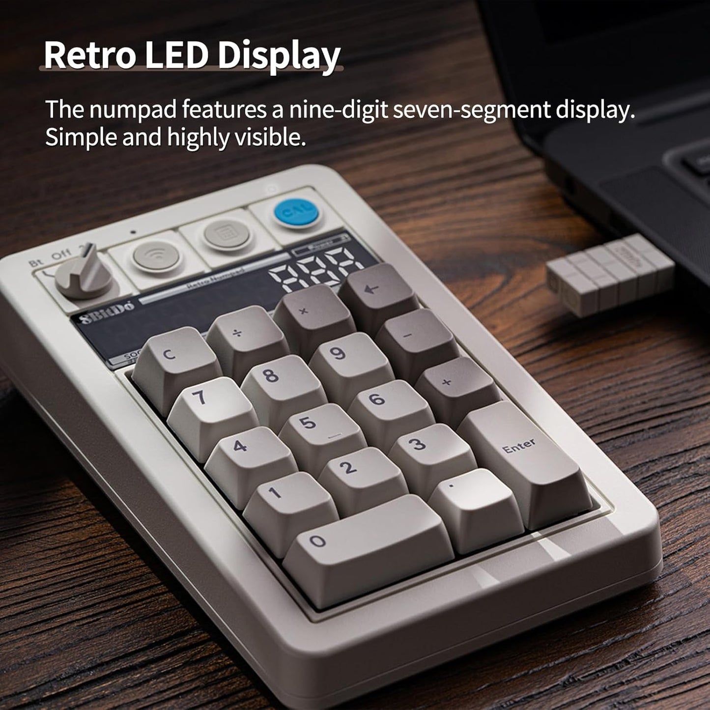 AKNES 8BitDo Retro 108 Mechanical Keyboard, Hot Swappable Gaming Keyboard with 108 Keys, Integrated Numpad, Dual Super Buttons, Bluetooth/2.4G/USB-C for Windows & Android - Fami Edition