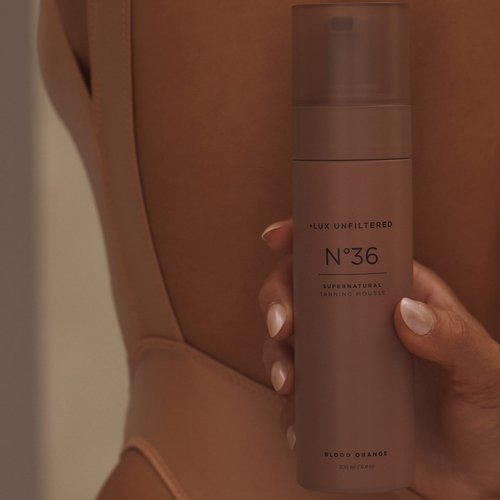 + Lux Unfiltered Complete Tan Set with N°12 Bronzing Self Tanning Drops and N°36 Supernatural Tanning Mousse